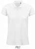 Polo Mujer Organico Planet Sols - Color Blanco